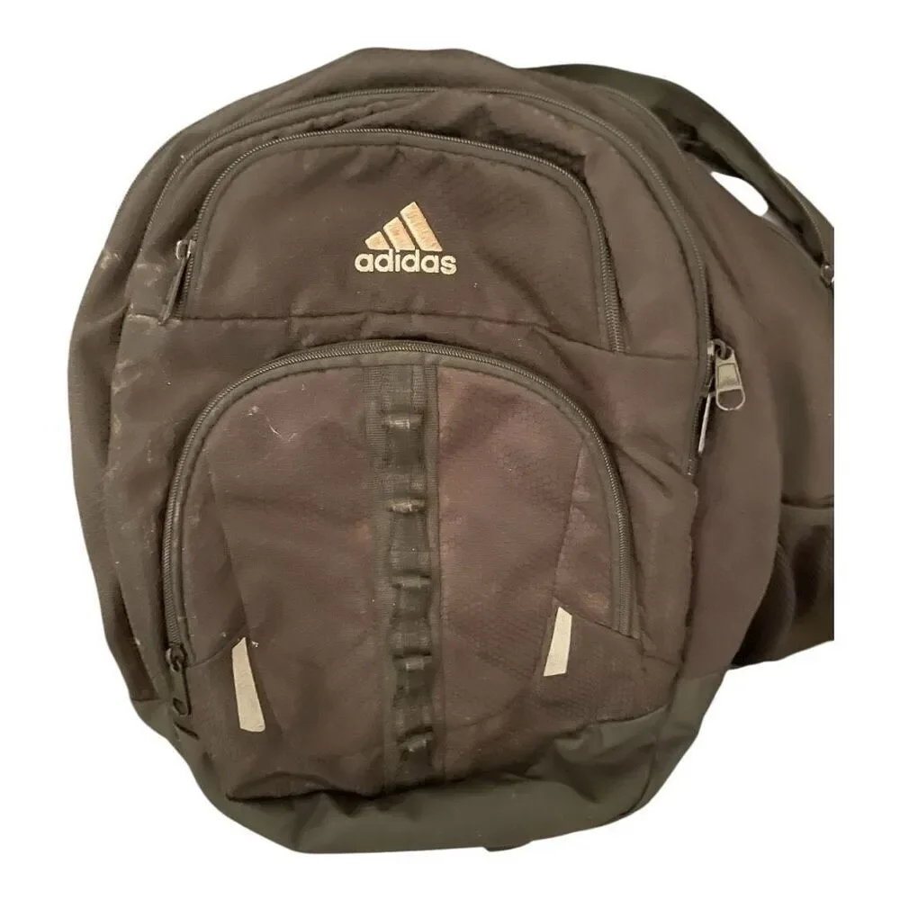 Adidas Black Backpack School Travel Bag